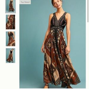 NWT Anthropologie RAGA Beaded Maxi